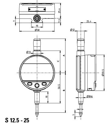 瑞士 Sylvac S-Dial Work奈米及奈米蓝牙型